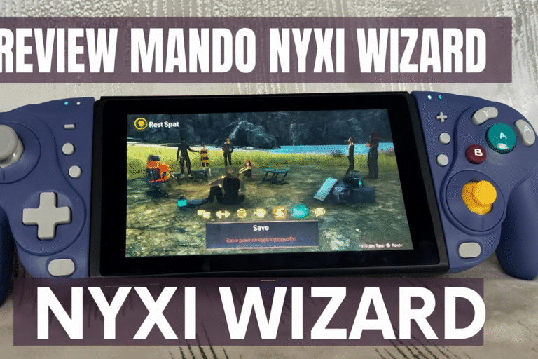Análisis NYXI WIZARD 2: El mando definitivo para Switch con estética Gamecube